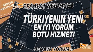 Steamin en iyi yorum botu!! | EfaCommentBot | Gerçek hesaplar ile yorum kasın!