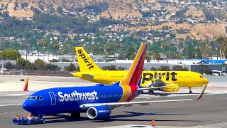 Hollywood Burbank Airport - Plane Spotting July 1, 2024