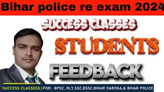 #Bihar police re exam #2024 #success class student feedback