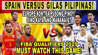 GILAS PILIPINAS vs SPAIN! Grabe Talaga ang Puso ng Pinoy! FIBA Qualifiers 2025 - 2K24