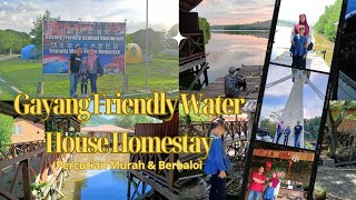 Gayang Friendly Water House Homestay Di Tuaran|Percutian Murah & Berbaloi Menggamit kenangan family.