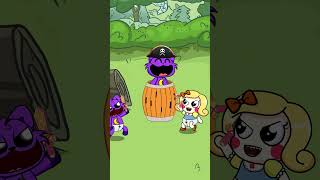 Catnap Pirate Game - Poppy Playtime Chapter 3 #catnap #animation