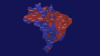 Brazil timelapse - Territorial.io