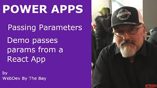 PowerApps Components, Parameters and React