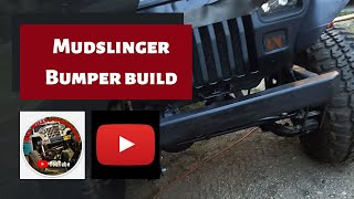 Mudslinger bumper build! Beefy and done, definitely beer worthy.