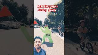 Jack King urges driving slowly 🚗 #shorts #zachking #magic