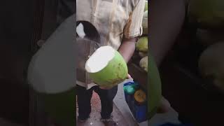 Amazing Coconut Cutting Skill #shorts #foods #coconut