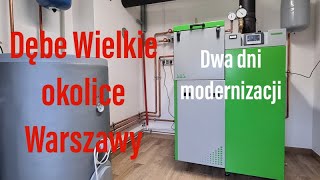 Modernizacja kotłowni, Sas Bio Compact  kW, Sprzęgło hydrauliczne itd.