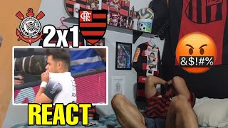 REACT CORINTHIANS 2 X 1 FLAMENGO REAÇÕES FLAMENGUISTAS MELHORES MOMENTOS BRASILEIRÃO 2024