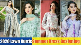 Latest useful Designer kurti || Cotton Lawn Kurtis || Summer Casual outfits for ladies/girls