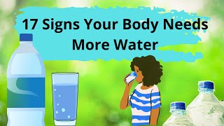 Dehydration Signs and Symptoms!