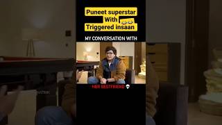 puneet superstar roasting triggered insaan podcast 😂😂 #shorts #memes #triggeredinsaan