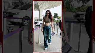 Disha Patani Spotted At Mumbai Airport