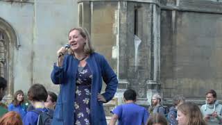 Lucy Nethsingha MEP - Speech to Cambridge Climate Strike. 20 Sept 2019.