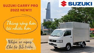 SUZUKI PRO 2022 NEW! thùng rộng hơn tải nhiều hơn | VŨ BẢO AUTO