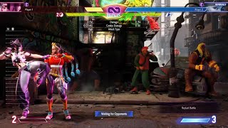 Street Fighter 6 : Juri corner to corner combo