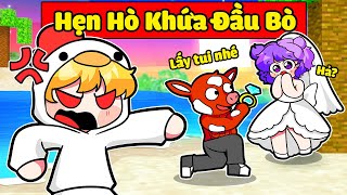 NABEE KHIẾN TÔ GÀ TỨC ĐIÊN VÌ HẸN HÒ VỚI KHỨA ĐẦU BÒ TRONG MINECRAFT 🤣🐮