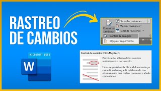 Cómo hacer un SEGUIMIENTO DE CAMBIOS en un documento de Word