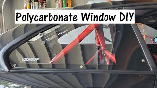 BMW E46 M3 - Condor Polycarbonate Window DIY