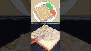 Natto Toast#cooking #short #shorts