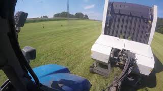 [LU WK] CAB VIEW // SOUND // New Holland T7.030 & Claas Cargos 9400 [1080p60 FPS]