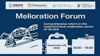 Comprehensive reform in the hydrotechnical melioration sector of Ukraine