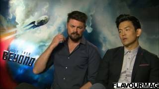 Star Trek Beyond Interview with Karl Urban and John Cho