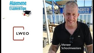 Examentips BE HAVOVWO meneer Schoolmeesters algemene tips