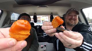 McDonalds Spicy Chicken Nuggets with Mighty Hot Sauce Fast Food Review