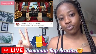 REACTING TO MARKO GLASS - "SAVANA" ROMANIAN RAP