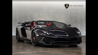 Lamborghini Aventador SV Roadster - Nero Pegaso