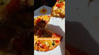 Cheese pizza || cheesy pizza at home || homemade snacks || feedthemunchies