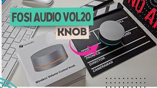 FOSI AUDIO VOL20 - KNOB De Volume WIRELESS Com RGB! [REVIEW]