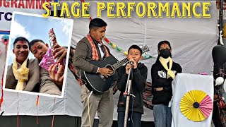 FIRST TIME STAGE MA PERFORM GARDA YESTO VAYO!!!?😂//SANGAM KO CRAZE(cover songs)