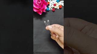 OMG😱😳😳MINI SAFETY PIN EARRINGS#subscribe#diy#youtubeshorts#shortvideo#shorts#diyshorts#diycrafts