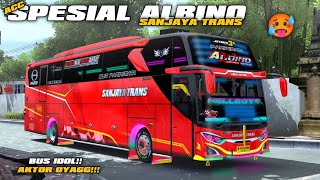 RILIS AKTOR OYAG!!! KODENAME ACC SPESIAL SANJAYA TRANS ALBINO BUSSID V4.2 TERBARU