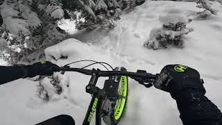 Mrožený fatbike traily