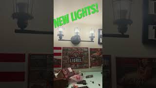 New Train Room Lights