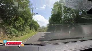 St. Lucia Bus Drive from Vieux Fort to Bexton Part 1.