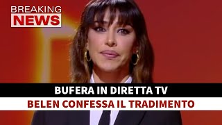 Belen Rodriguez Confessa il Tradimento!