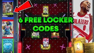 6 NEW LOCKER CODES TO USE RIGHT NOW IN NBA 2K21 MYTEAM FREE GALAXY OPALS PACKS & MORE