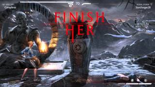 MKX (PS4) Online Casuals - Compbros (Cassie Cage) vs. StarCharger (Kitana) - 1/3/16