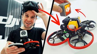 Влетел в магазин DJI на FPV дроне. Платная съемка на FPV