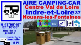 37 Aire camping-car Nouans-les-Fontaines 37 Hello!camping-car