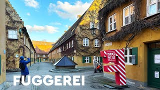 The Fuggerei - You Can Rent a House Here For Only €0.88 a Year / Augsburg Bavaria Germany Since 1521