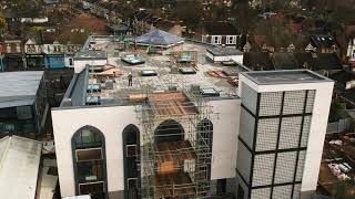 Noor Ul Islam Drone footage of new building - Dec 2019