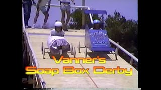 Vanners’ Soap Box Derby at Bikini State Van Affair. 1988