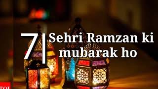 Ramzan ki 7th sehri mubarak status 2022 jumma mubarak ramzan mubarak video status 2022