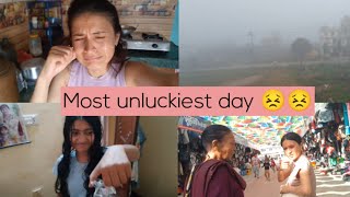 Most unluckiest day 😣| Shopping with grandma and sister 😍 | Usha Chapai |