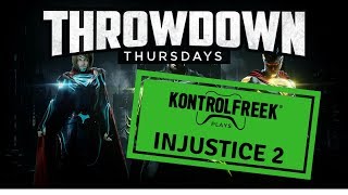 KF Throwdown Thursday: Who Gets Rekt on Injustice 2?